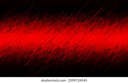 Red and black abstract duotone lines background design