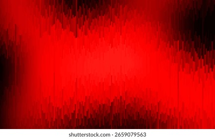 Design de plano de fundo de linhas duotônicas abstratas vermelhas e pretas