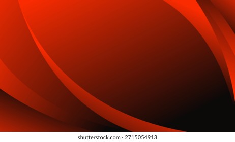 Fundo de curva de gradiente abstrato vermelho e preto, papel de parede dinâmico moderno, adequado para modelos, banners, anúncios de negócios, marcas, apresentações, sites e páginas