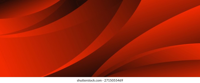 Fondo curvo del gradiente abstracto rojo y negro, Fondo de pantalla dinámico moderno, conveniente para las Plantillas, los Anuncios, los anuncios del negocio, las marcas, las presentaciones, los Sitios web, y las cabeceras