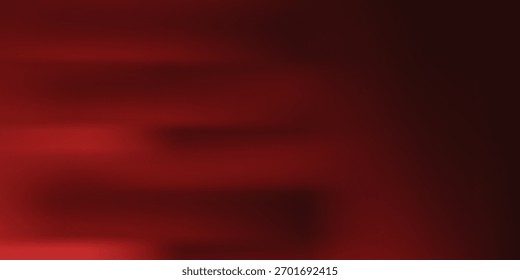 Fondo liso abstracto rojo y negro de la gradación con el ruido granulado