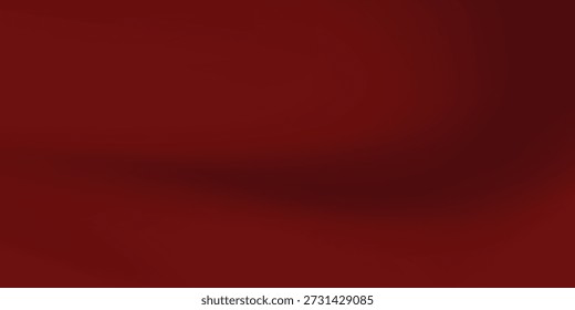 Fondo liso abstracto rojo y negro de la gradación con el ruido granulado