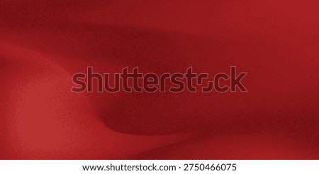 Red and black abstract smooth gradation background with grainy noise
