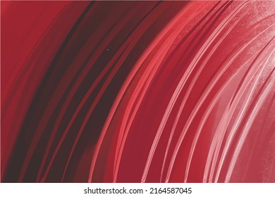 Rot - schwarzer Acrylhintergrund auf der Leinwand, Minimalismus, Grafik, linearer Hintergrund für ein Banner