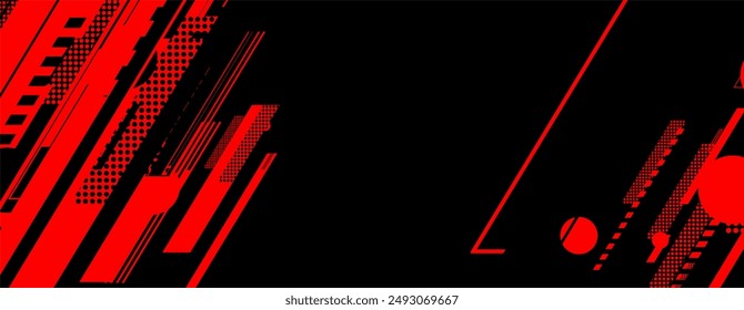 un fondo rojo y negro con textura de líneas de tiras