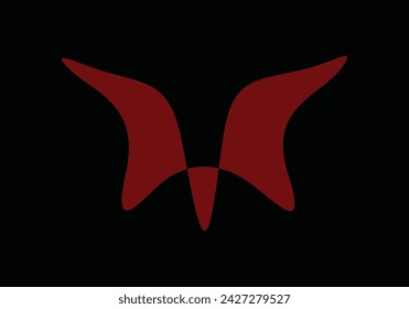 Red and black background vector modern web design