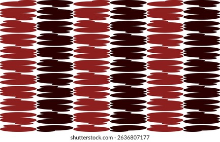 red and black background, white background, design for fabric printing as repeat pattern, pink red oval circle vertical column