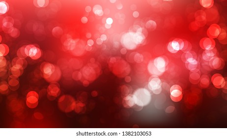 Red and Black Blurred Lights Background Graphic