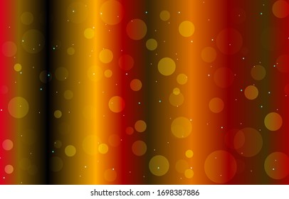 Fondo rojo y negro. Papel tapiz de efecto luminoso suave. Borrador del fondo abstracto. Brillante efecto de luz bokeh. Ilustración vectorial.