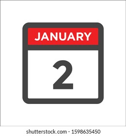 Red and black calendar icon w day of month