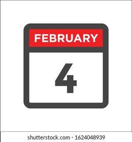 Red and black calendar icon w day of month