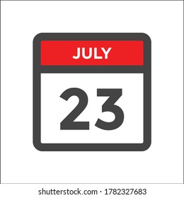 Red and black calendar icon w day of month