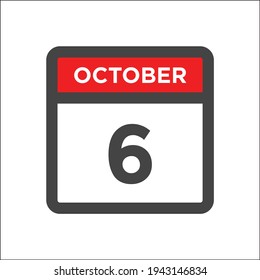 Red and black calendar icon w day of month