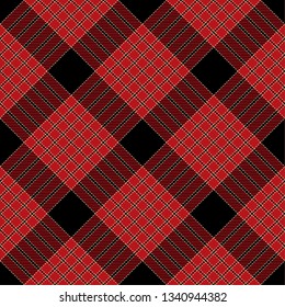 Red, Black  and  Camel Beige  Tartan Plaid Scottish Seamless Pattern. Texture from tartan, plaid, tablecloths, shirts, clothes, dresses, bedding, blankets and other textile. 