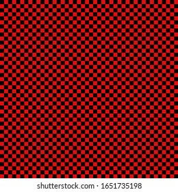 El tablero de ajedrez rojo y negro es transparente. Diseño de la bandera racial.