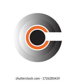 red black circle design logo font ccc