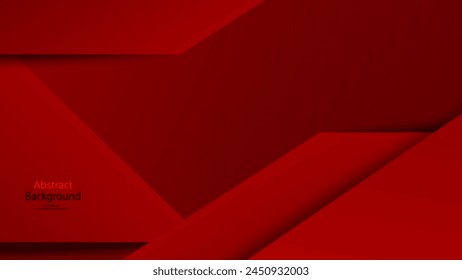 Vector de arte abstracto de fondo de color rojo y negro