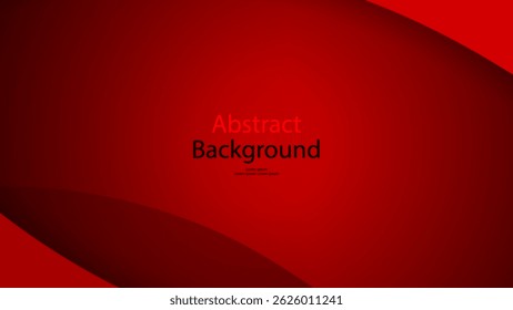 Vector de arte abstracto de fondo de color rojo y negro