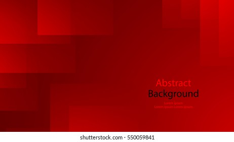 Red and black color background abstract art vector