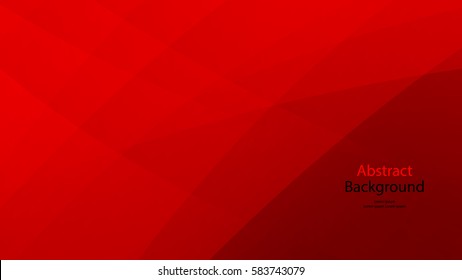 Red and black color background abstract art vector