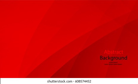 Red and black color background abstract art vector