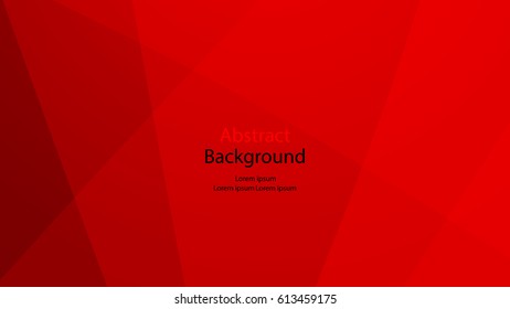 Red and black color background abstract art vector 