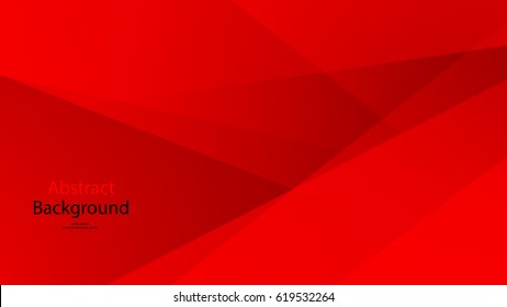 Red and black color background abstract art vector 