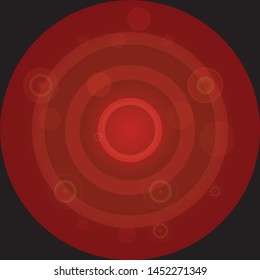 Red and black color background vector/Abstract black and red for cosmos/Abstract solar system/
