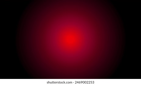 Red, black color combination gradient background design.Red, black color radial type of gradient background.