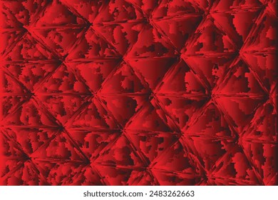 Red, black color combination pattern type background design.