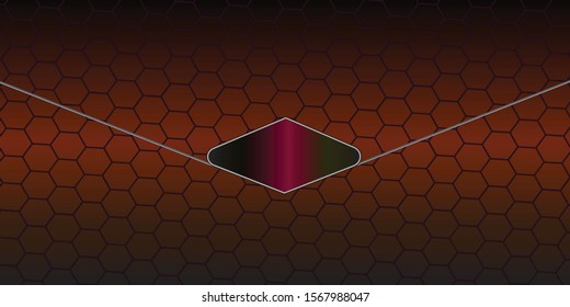 RED AN BLACK COLOR GRADIENT SPIDER