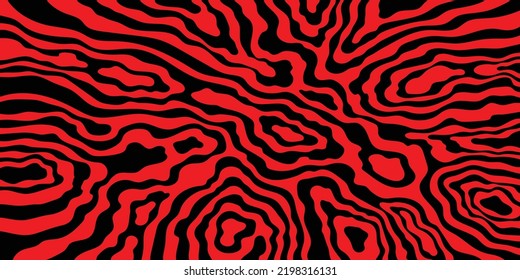 Red and black colorful abstract background