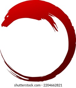 Design-Konzept des roten schwarzen Logos