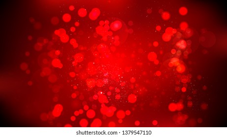 Red and Black Defocused Lights Background