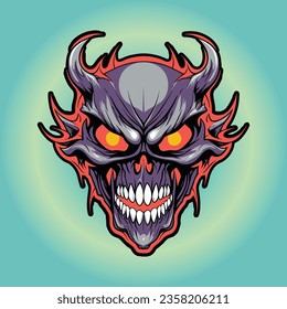 The Red and Black Demon of Doom