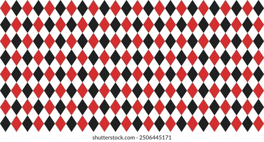 Red and black diamond. diamond pattern. diamond pattern background. diamond background. Seamless pattern. for backdrop, decoration, Gift wrapping