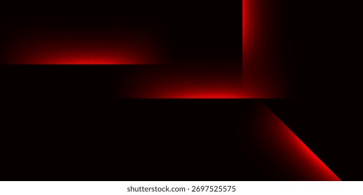 Red and Black Futuristic Abstract Background. Suit for banner, web, poster, pamflet, brochure and presentation