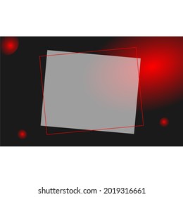 red black galaxy background design and gray square in the middle