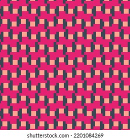 red black geometric pattern background, vector illustration