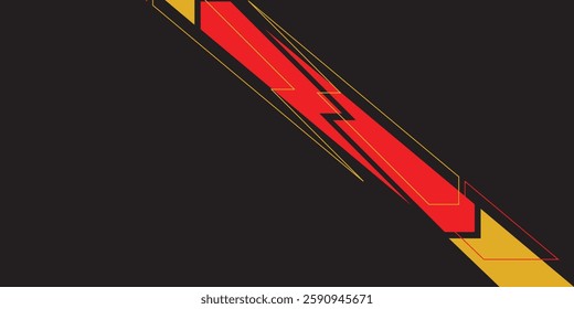 red black gold background banner sporty racing motorsport professional stripes techno design abstract modern futuristic corporate vector pattern