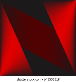 Red and black gradient background. Vector illustration.