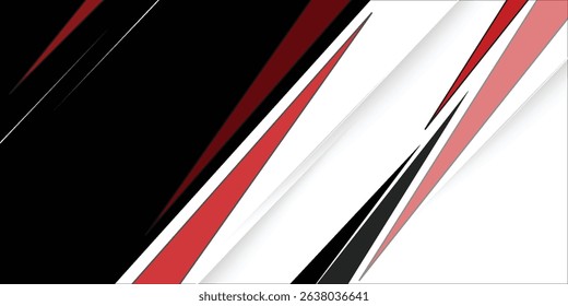 Red black gray contrast background. Modern design for wallpaper, banner, flyer in geometric style.