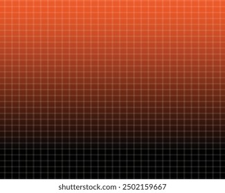 A Red black grid on a dark gradient backdrop Geometric grid pattern abstract background.