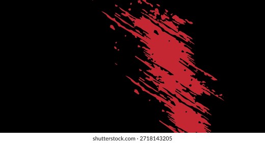 Red and black grunge background. For Brocure, Poster, background, ilustratioon.
