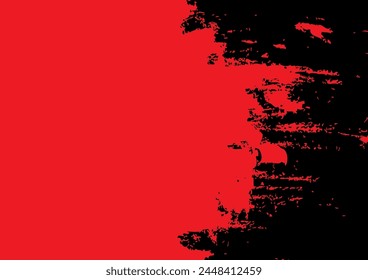 Red and Black grunge texture background