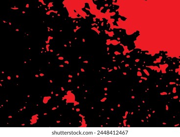 Roter und schwarzer Grunge-Textur-Hintergrund