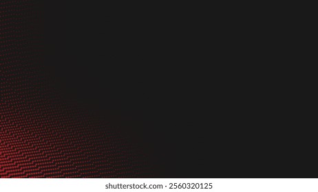 Red Black halftone abstract background for backdrop