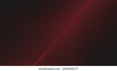 Red Black halftone abstract background for backdrop