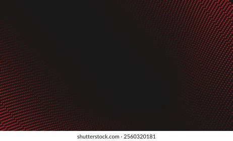 Red Black halftone abstract background for backdrop
