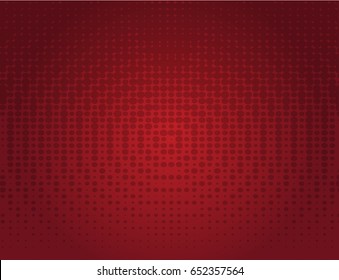 Red and Black Halftone Background